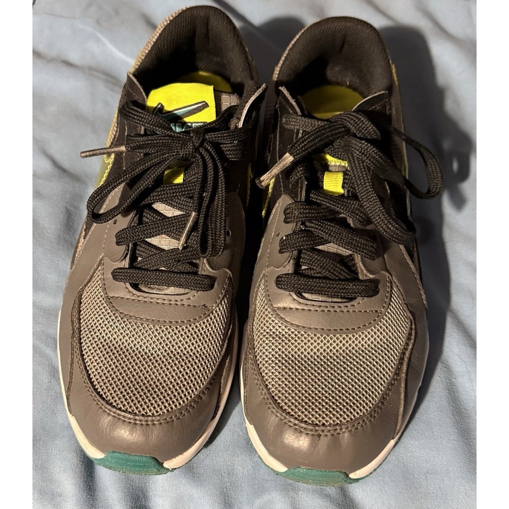 Nike Air Max CW5834‑001 Gray Teal Volt Youth 5.5Y Sneakers Running Shoes